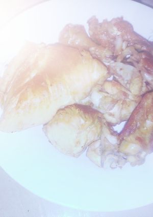 صورة لوصفة دجاج بتتبيلة🍗🍗
