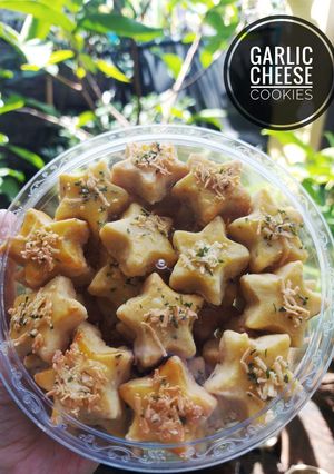 Foto resep Garlic Cheese Cookies