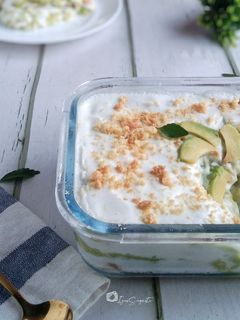 Foto resep Avocado Float Cake