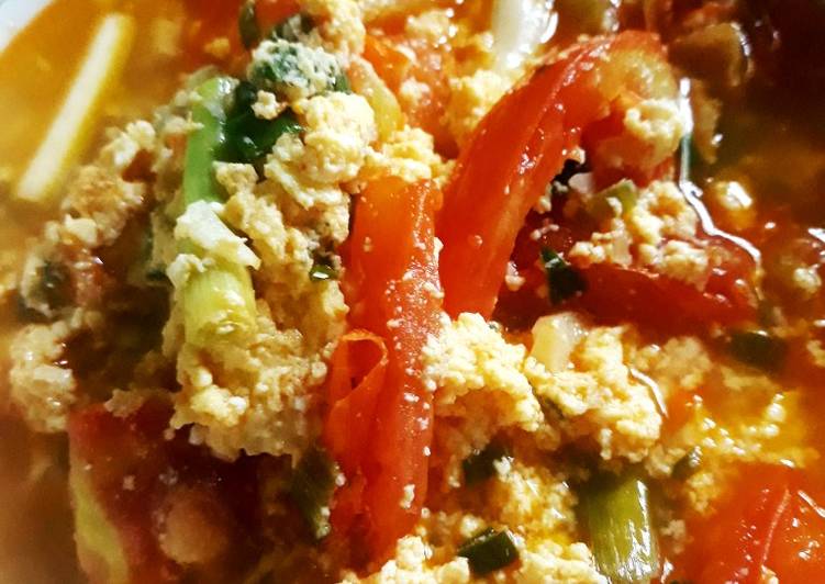 Resep: Sup Telur Tomat Bahan Sederhana