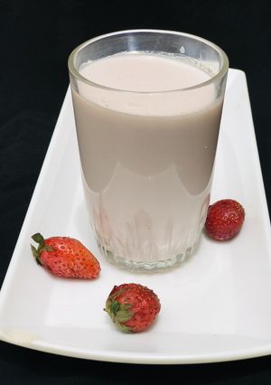 A picture of Strawberry drink.