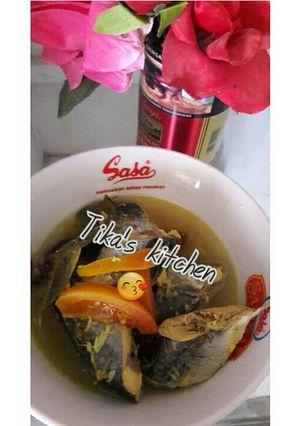 Foto resep tongkol fish yellow soup