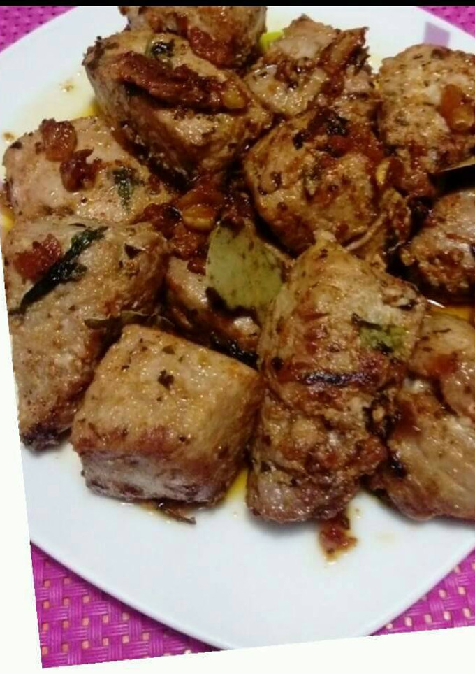 Una foto de Atún en adobo