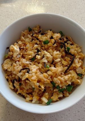 美乃滋鹽昆布炒飯 的食譜成品照片