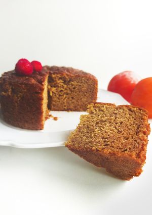 Foto de Bolo de medronho e dióspiro