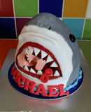 Vickys Great White Shark Cake