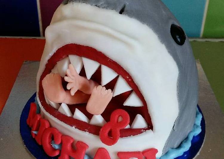 Recipe: Tasty Vickys Great White Shark Cake