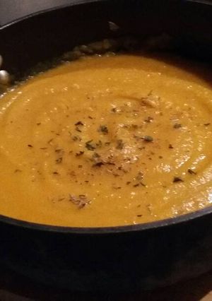 A picture of Potage de Crécy - Carrot Soup.