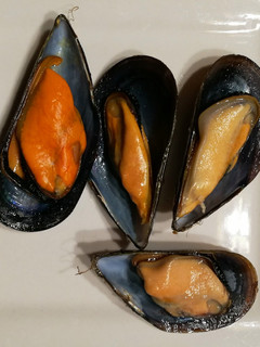 Una foto de Mejillones a la plancha