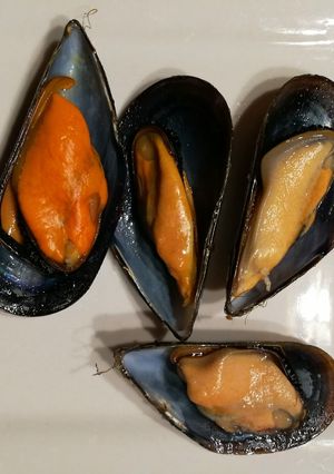 Una foto de Mejillones a la plancha