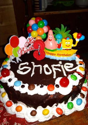 Foto resep Blackforest putih telur