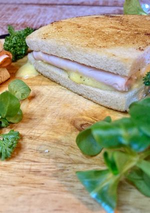 Une photo de Croque monsieur