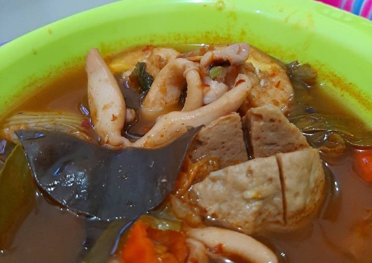 Resep Tom Yum Soup Jadi, mengenyangkan