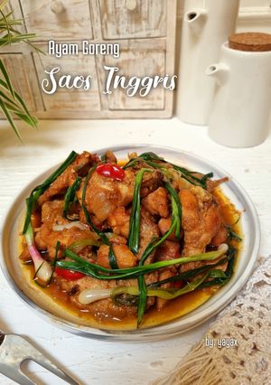 Foto resep Ayam goreng saos inggris