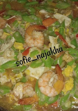 Foto resep Tumis buncis udang