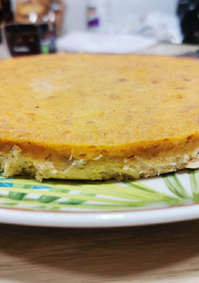 Una foto de Mousse de atún en microondas