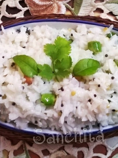 A picture of Curd Rice.