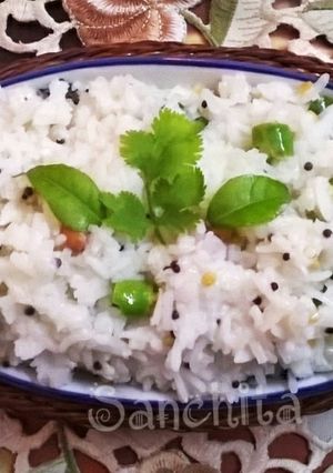 A picture of Curd Rice.