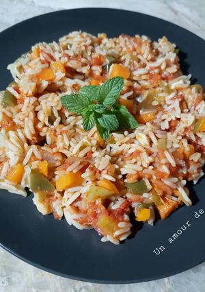 Une photo de Riz aux légumes