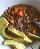 Sopa de lentejas