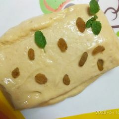 A picture of Mango icecream.