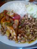 Frejol castilla con lomito