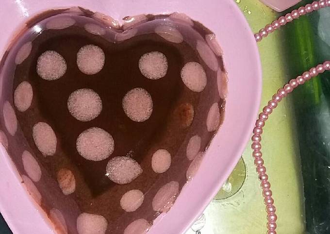 Resep Puding polkadot love😍#bikin bareng oleh Bunda Aqwa👧 - Cookpad