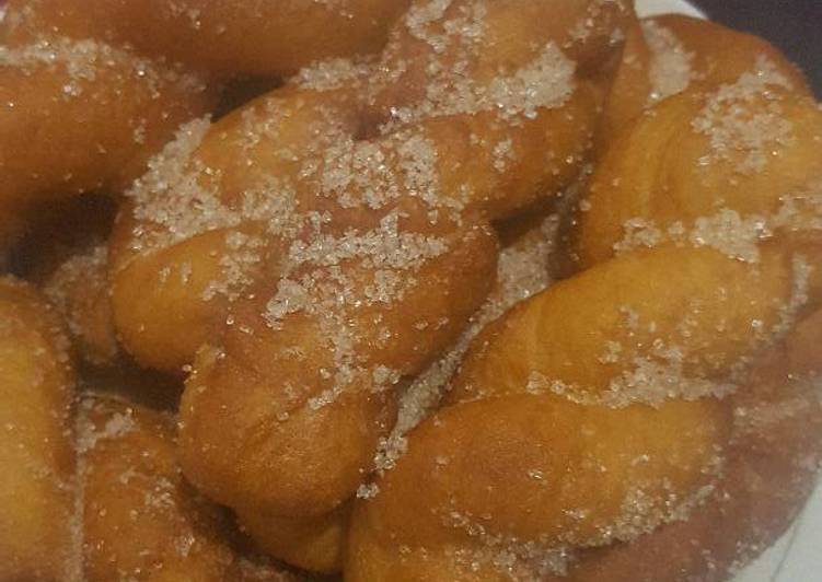 Twisted Doughnut -recook recipe Maangchi