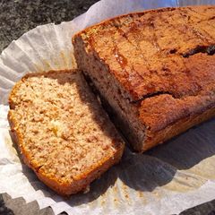 Banana bread (Healthy GF version) A picture of Banana bread (Healthy GF version).