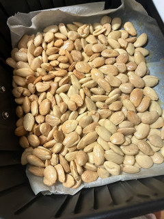 Una foto de Almendras fritas paso a paso en Airfryer