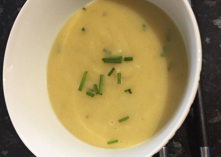 Simple Way to Prepare Super Quick Homemade Potato and leek soup