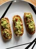 #663 Guacamole con crostini integrali 🥑🍋🍅