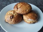 Una foto de scones ingleses