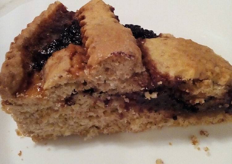 Crostata con marmellata d'uva e miele millefiori 😍