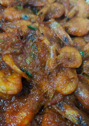 Foto resep Udang saos Padang