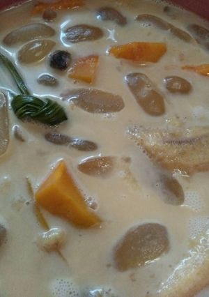 Foto resep Kolak lakupiskoling(labu kuning pisang kolangkaling)