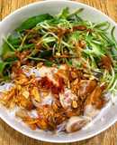 Bún Mắm Nêm Chả Da