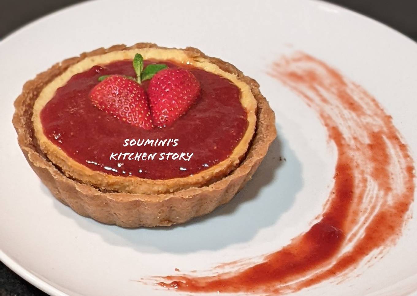 List Of Cheesecake Tart With Strawberry Compote Ideas Kuliner Melayu