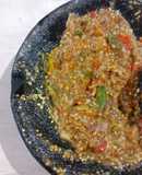 Sambel Terong Rebus