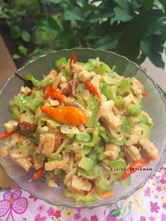 Foto resep Tumis Pare Tempe