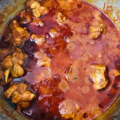 A picture of Chicken masala.