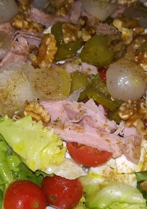 Una foto de Ensalada original