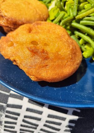 Une photo de Oignon façon fish and chips