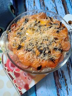 Foto resep Simple Mentai Rice