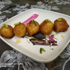 A picture of . Luqaimat(Sweet dumplings).