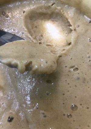 Una foto de Helado de banana casero