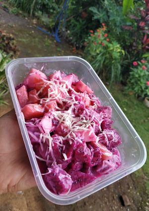 Foto resep Salad Buah Naga