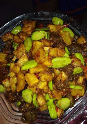 Foto resep Sambel goreng kentang