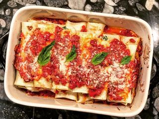 菠菜瑞可達起司捲(加乃隆)Cannelloni Ricotta e Spinaci