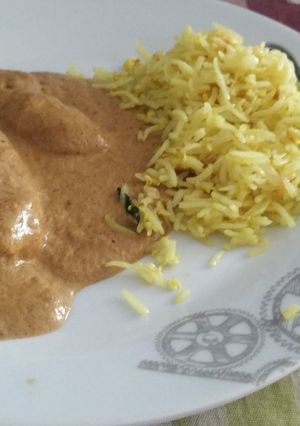 Una foto de Pollo al garam masala receta hiper sencilla